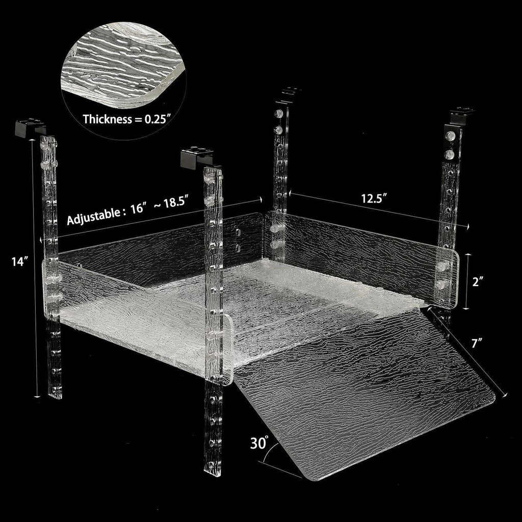Hanging Turtle Basking Platform Aquatic Reptile Ramp Dock W293