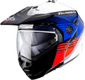 White-Blue-Red Tourmax Helmet Size M E12756