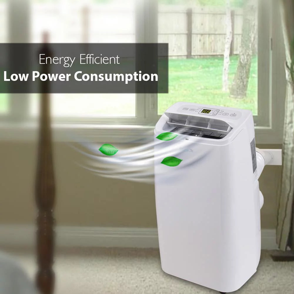 Portable Air Conditioner with Built-in Dehumidifier & Fan Modes, 12,000 BTU D965