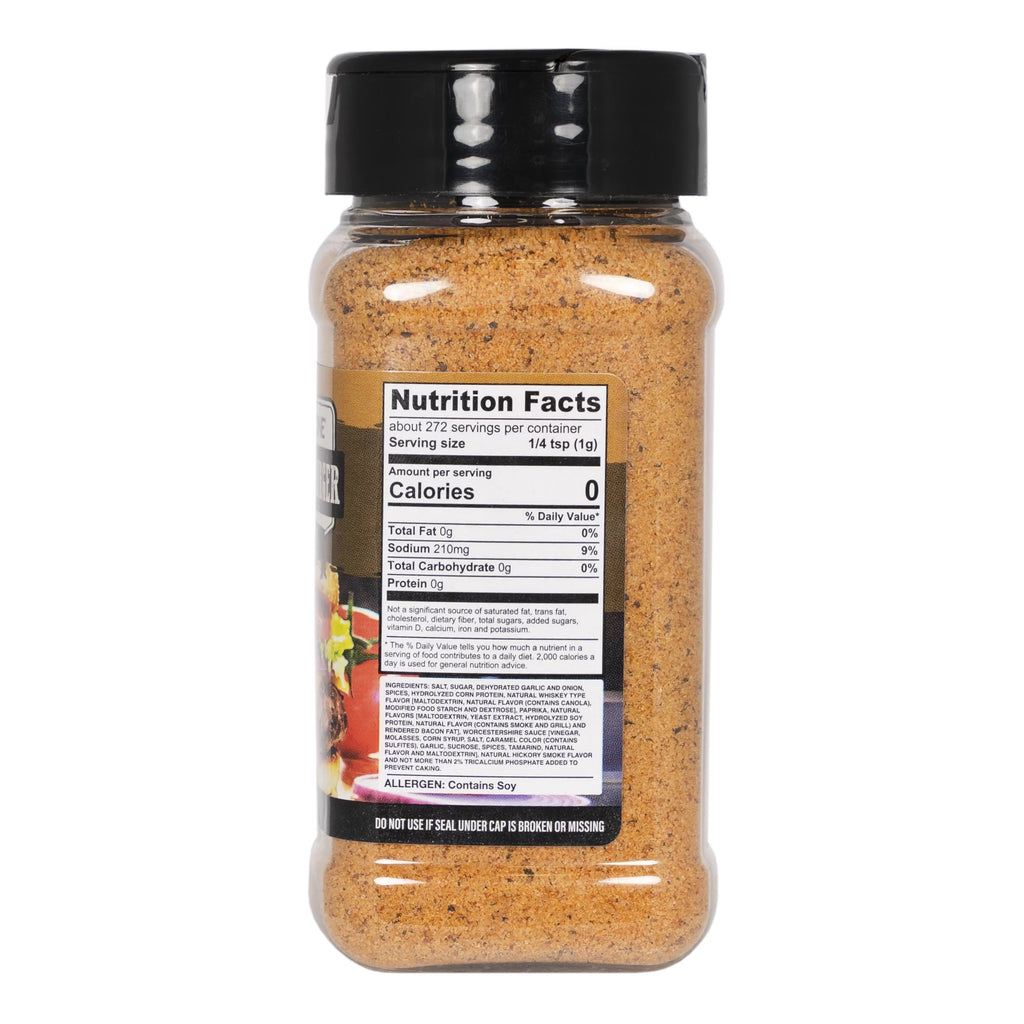 Whiskey Burger Seasoning, 9.6 oz Gluten-Free Z1566