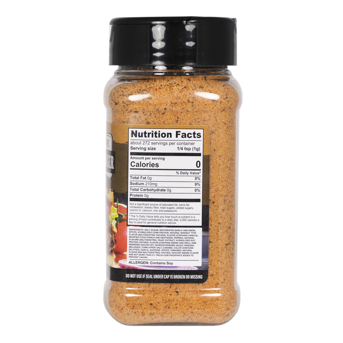 Whiskey Burger Seasoning, 9.6 oz Gluten-Free Z1566