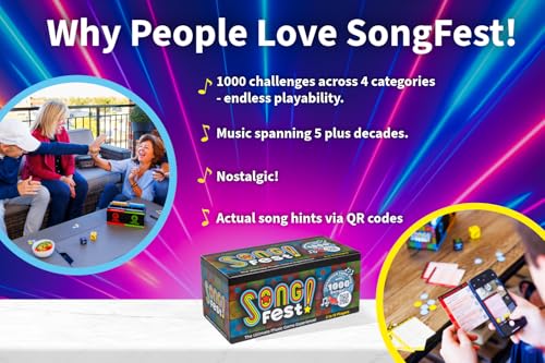 Music Trivia Game with 1000 Questions D547
