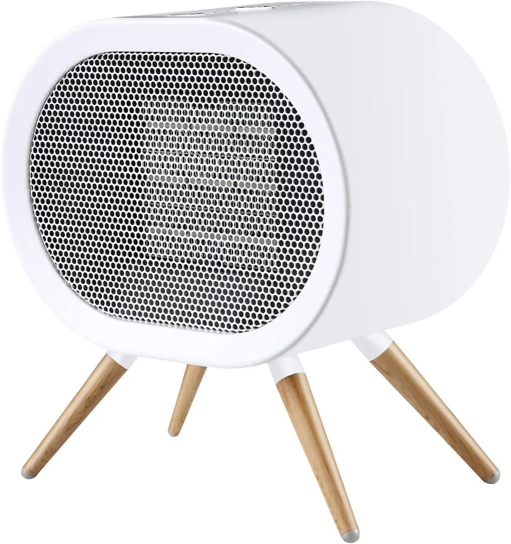 1000W PTC Ceramic Electric Space Heater White N418