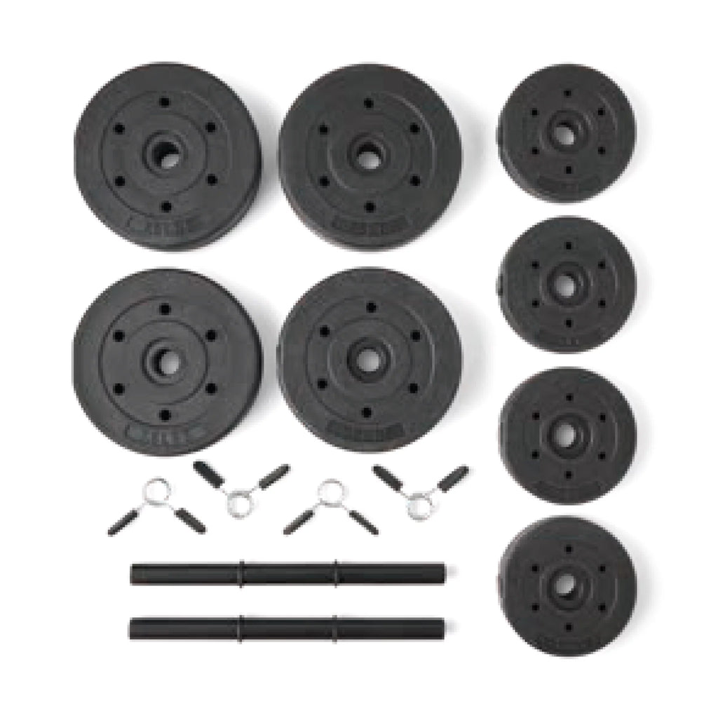 40lb Adjustable Vinyl Dumbbell Set S1852