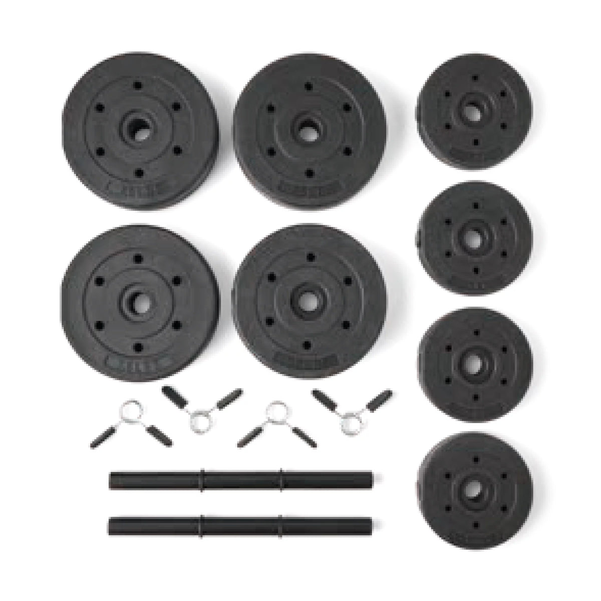 40lb Adjustable Vinyl Dumbbell Set S1852