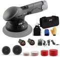 Cordless Car Buffer Polisher with 2Pcs 12V Lithium Rechargeable Battery Brushless Polisher Q18231