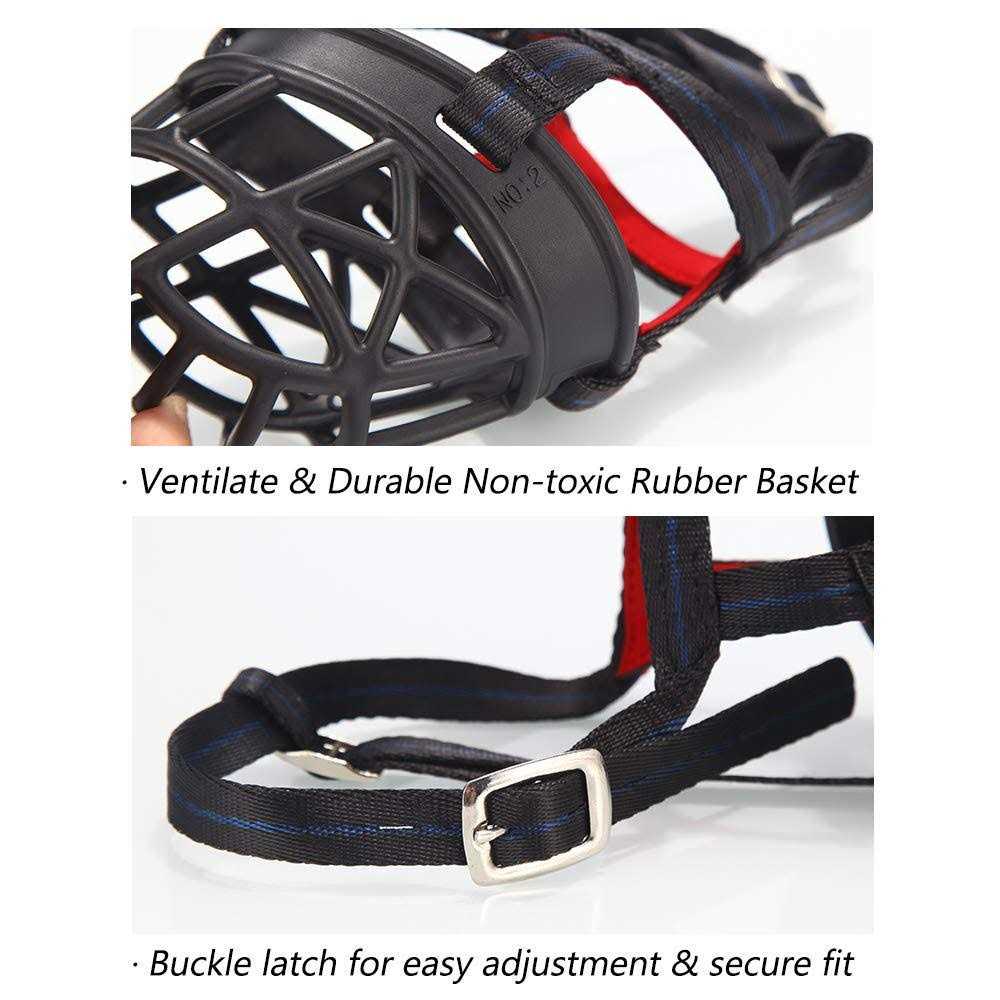 Breathable Silicone Basket Dog Muzzle U30350