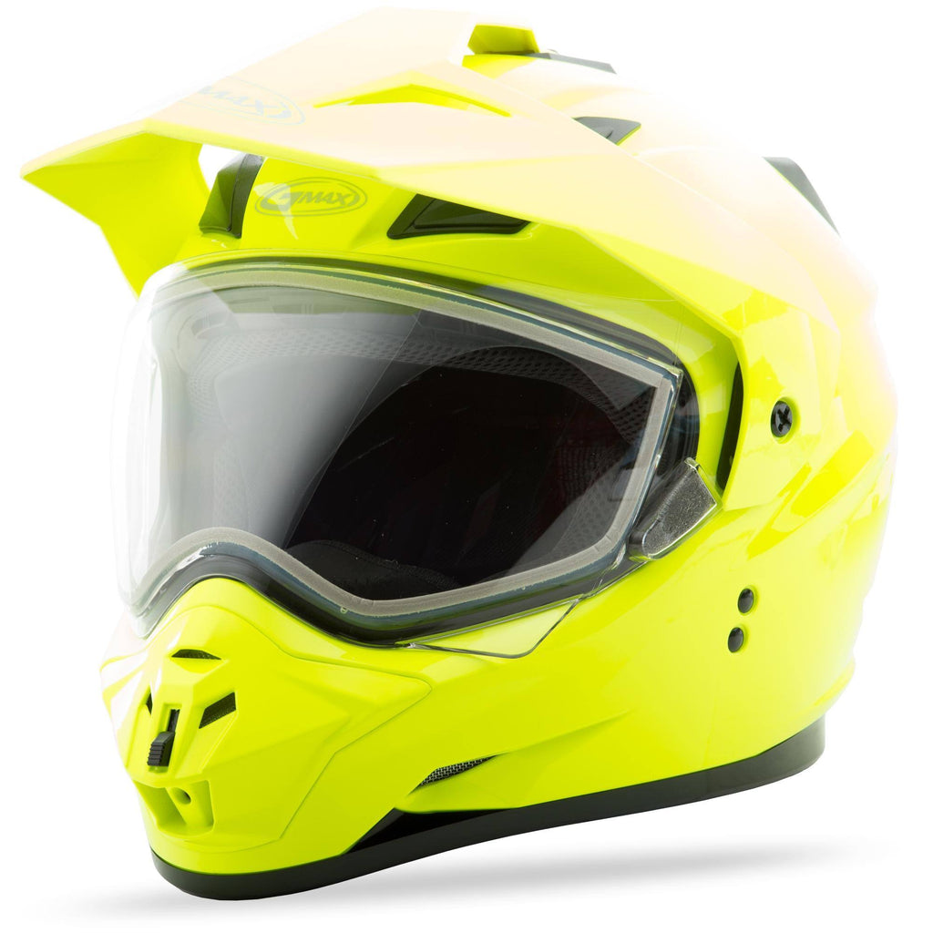 Matte Black Dual-Sport Snow Helmet Q710