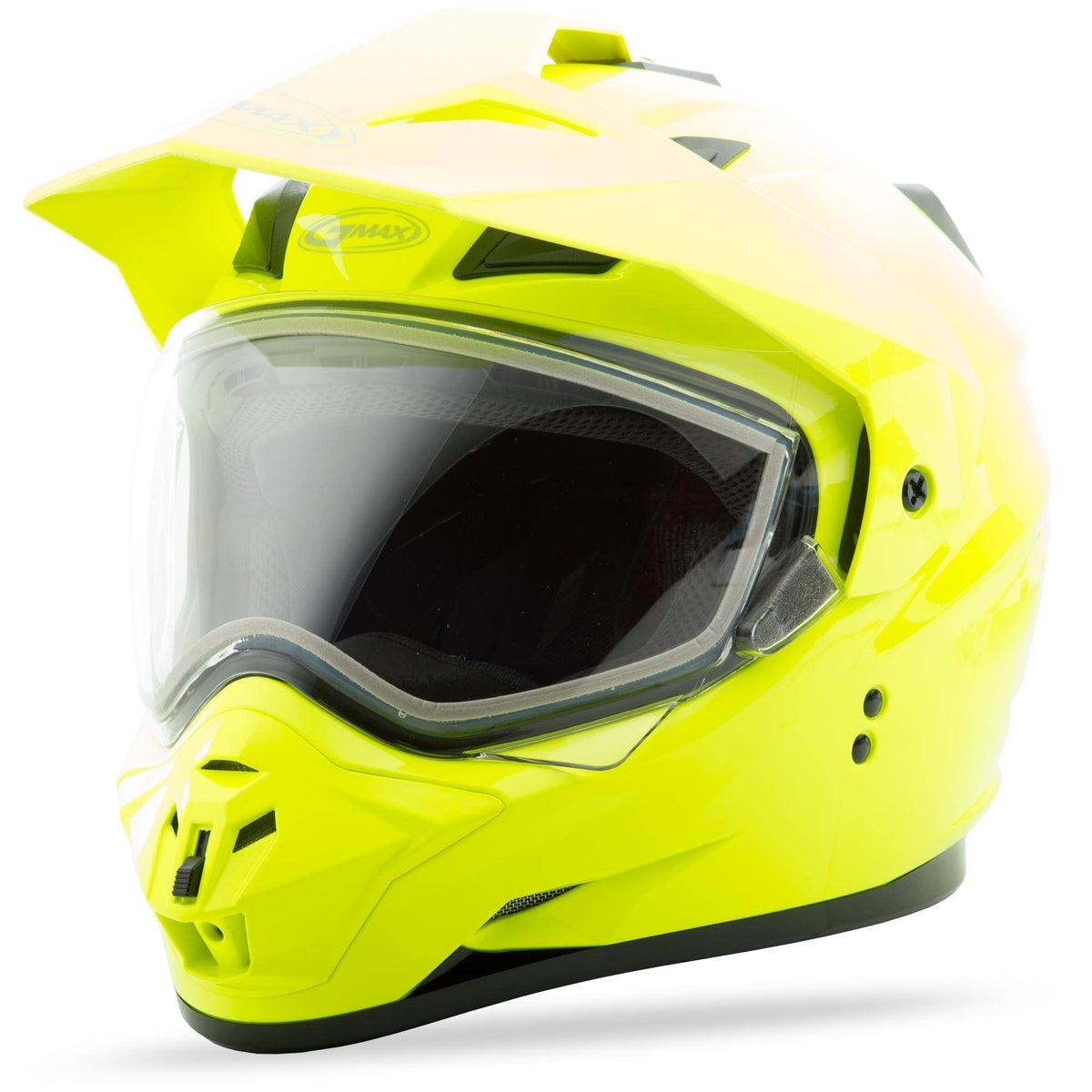 Matte Black Dual-Sport Snow Helmet Q710