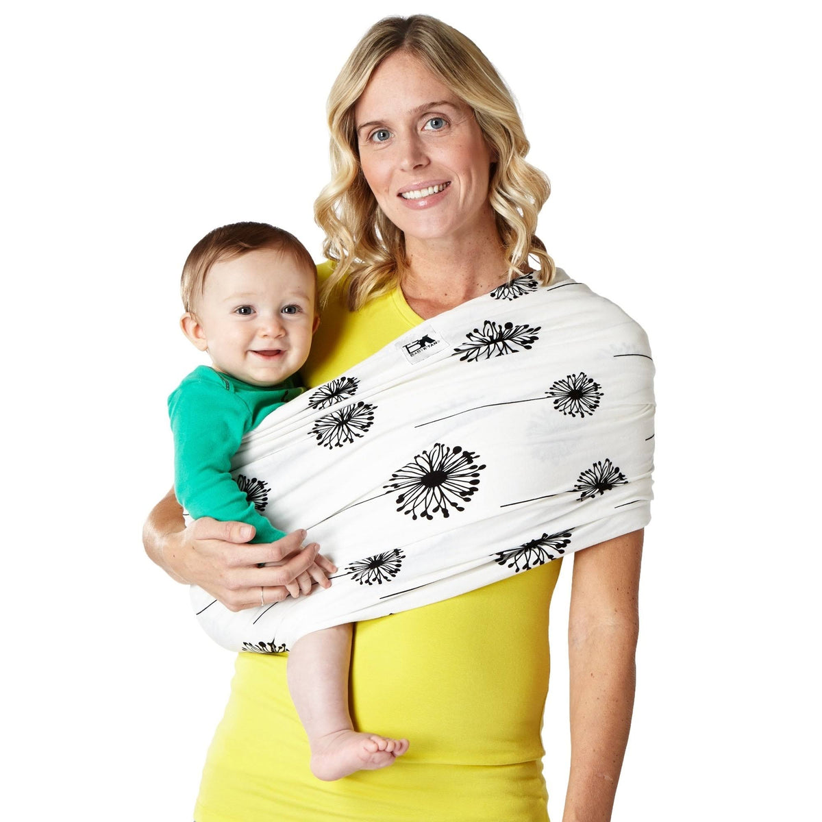 Gray Print Baby Wrap Carrier F867