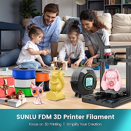 PLA 3D Printer Filament 1.75mm 1kg Spool Black K14997