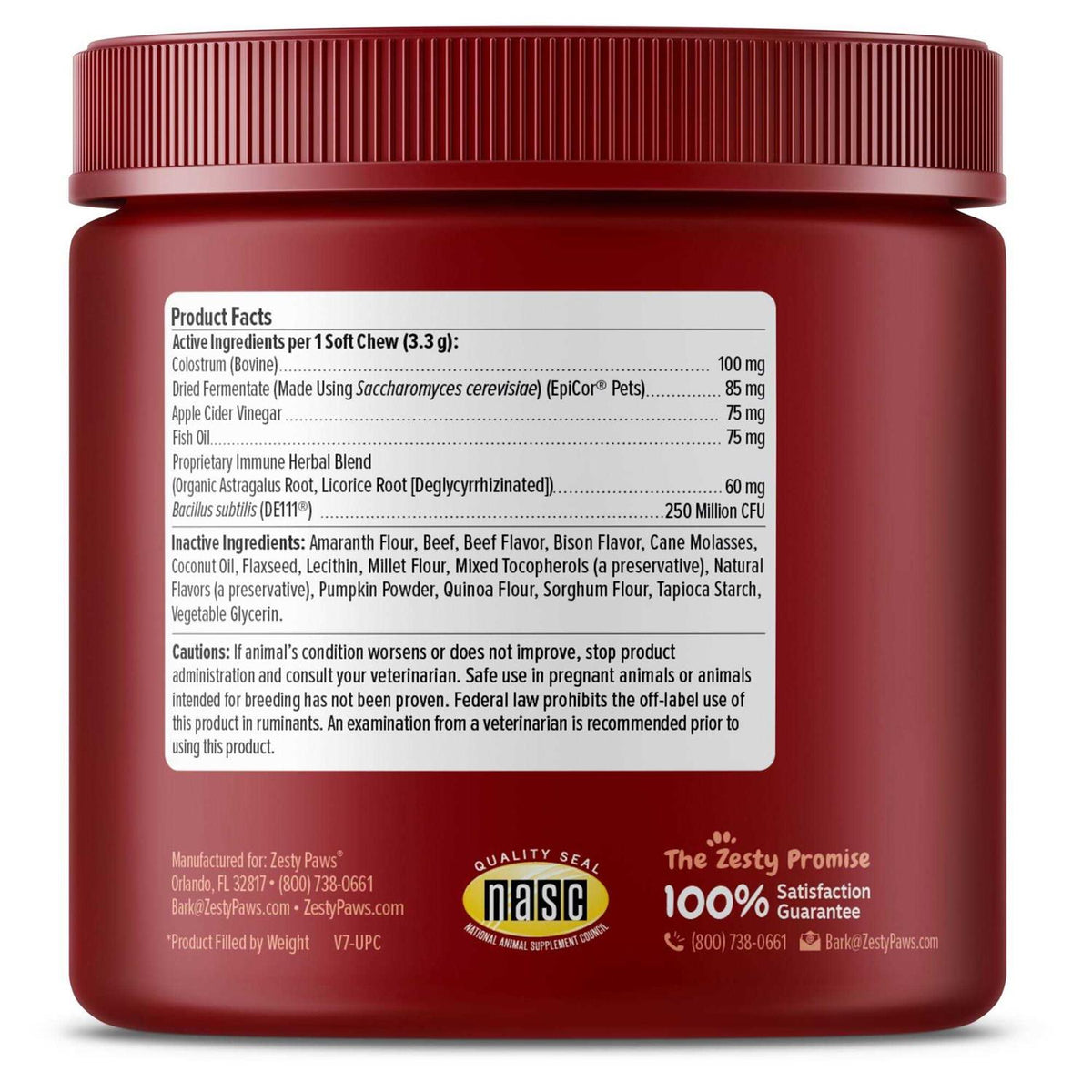 Omega 3 Probiotics Dog Supplement Z8385