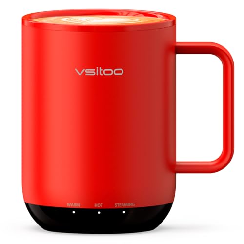 14oz Temperature Control Smart Heated Coffee Mug with Warmer N8283