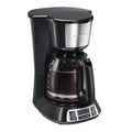 Programmable Coffee Maker, 12 Cups, Stainless Steel L65596