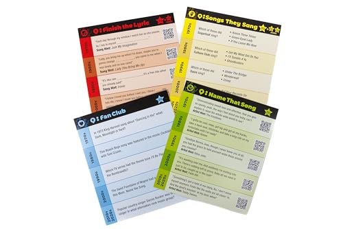 Music Trivia Game with 1000 Questions D547