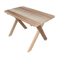 Cedar Cross-leg Picnic Table B6864