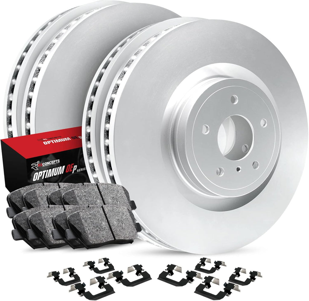 Carbon Brake Rotors with Pads and Hardware Kit Q938661