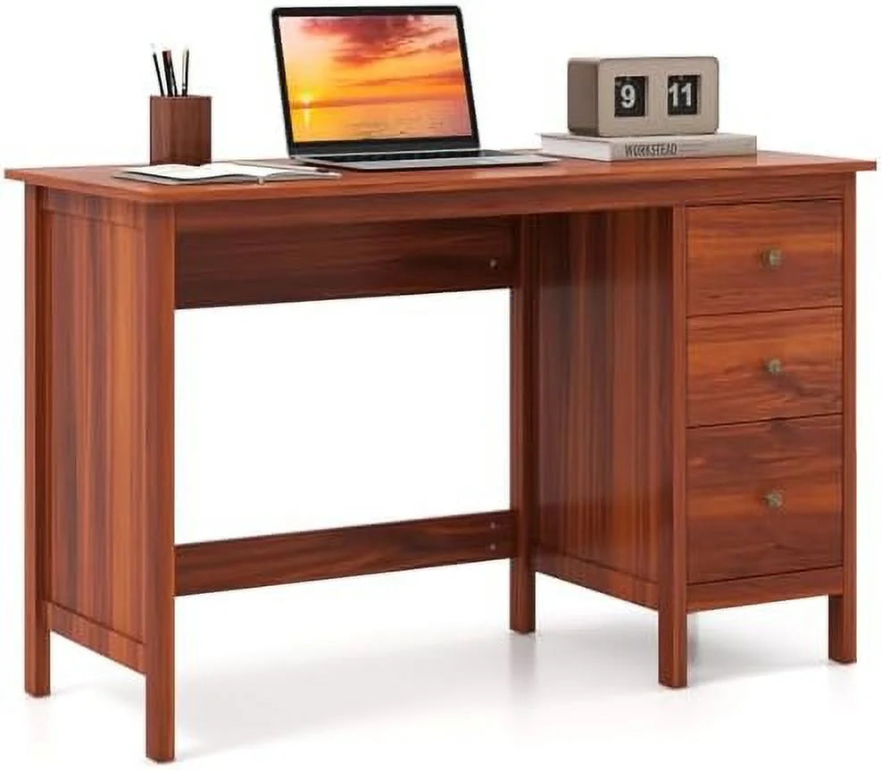 Black Desk with Drawers I947