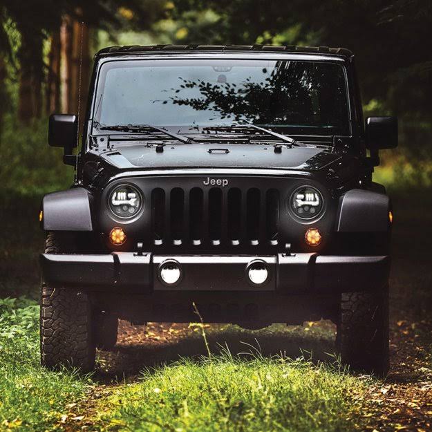 Black LED Headlights K731905