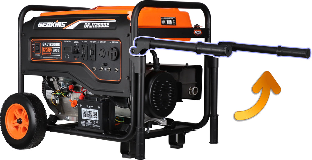12000 Watt Portable Generator with Electric Starter L131335