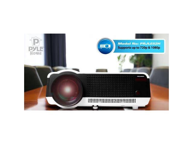 1080p LED HD Projector with Built-in Speakers and USB Flash Drive Memory Reader L4292