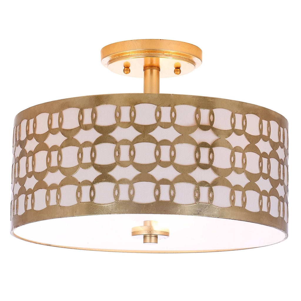 Gold Flush Mount Light Z9351