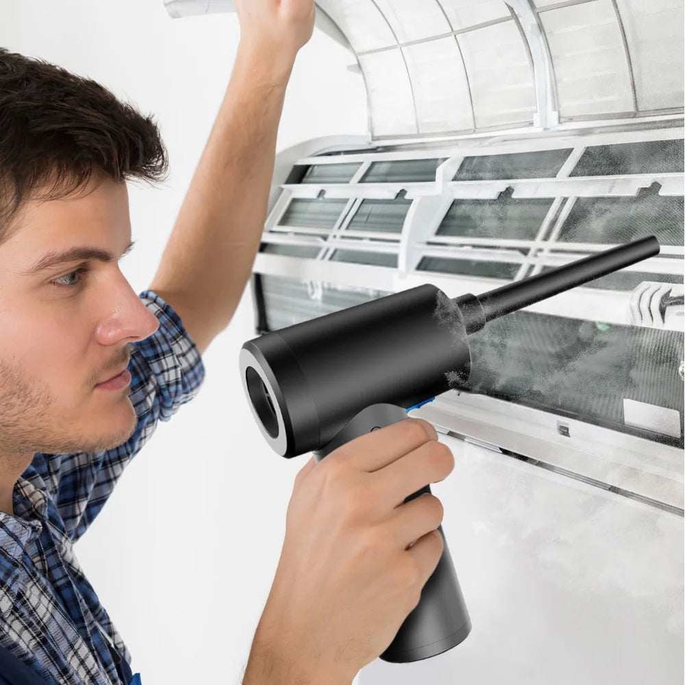 Dust Blower with LED Air Pump 2-in-1 Inflatable Remover 100W W44179