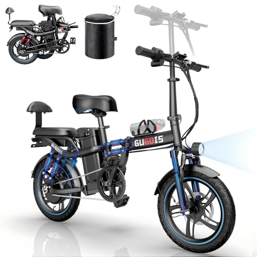 750W Folding Electric Bike with Removable Battery D401754