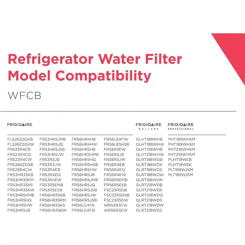 Refrigerator Water Filter Set of 2 X636