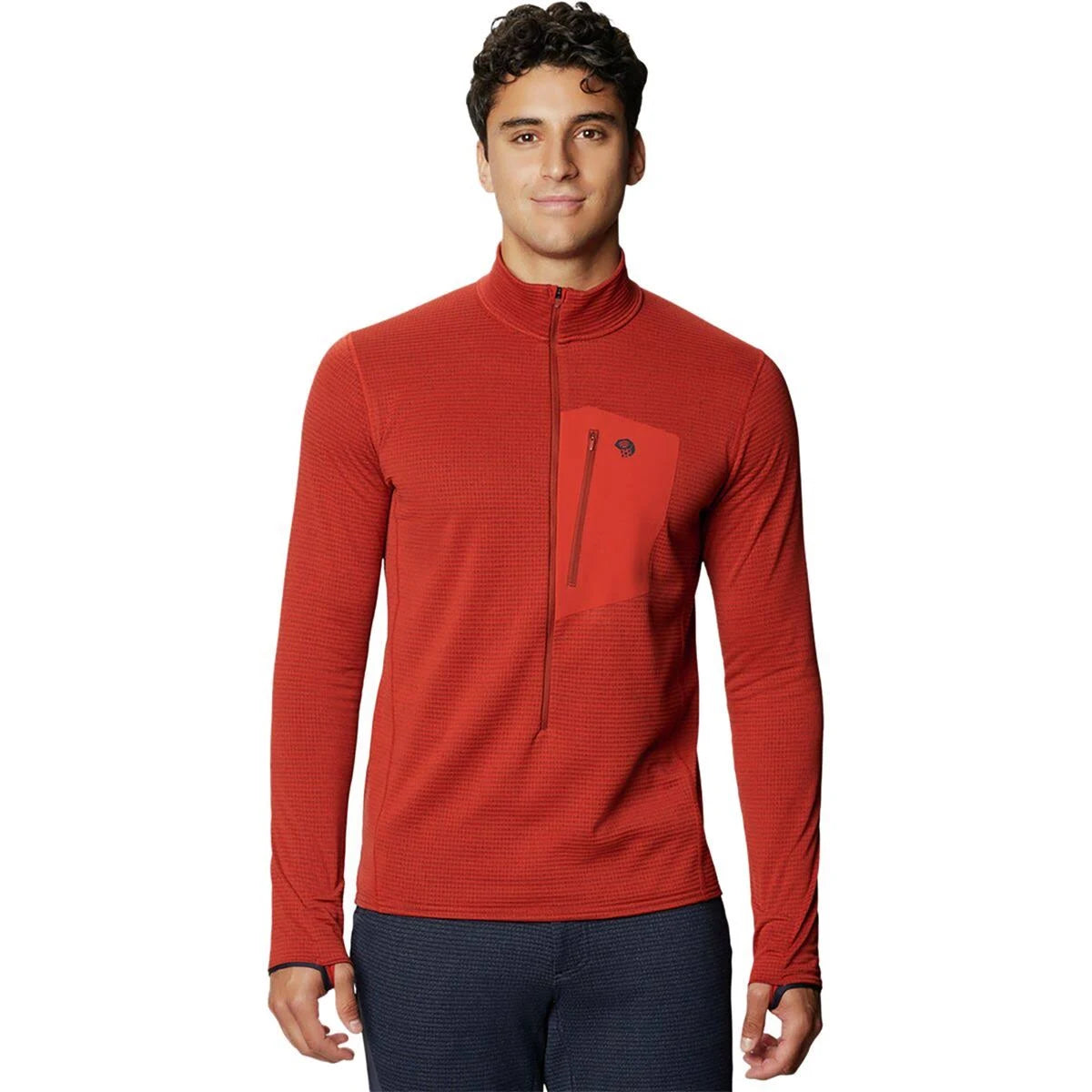 Desert Red 3/4 Zip M674