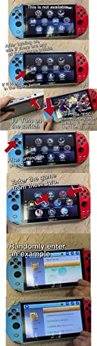 16GB Retro Handheld Games Player 7 Inch Video Game Console K60377