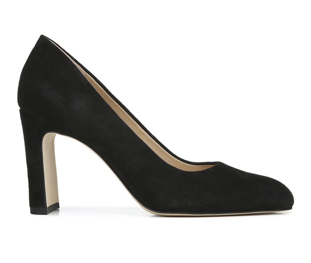 Black Suede Pumps W4326