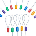 200pcs Anti-Tamper Shipping Seals (5 Colors) Pack of 2 C86516