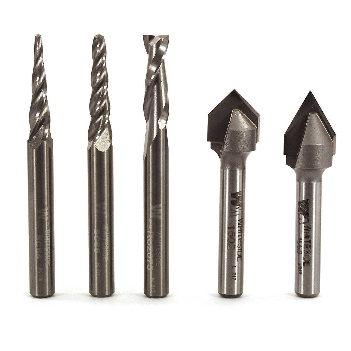 5-Piece CNC Router Bit Starter Set P79867