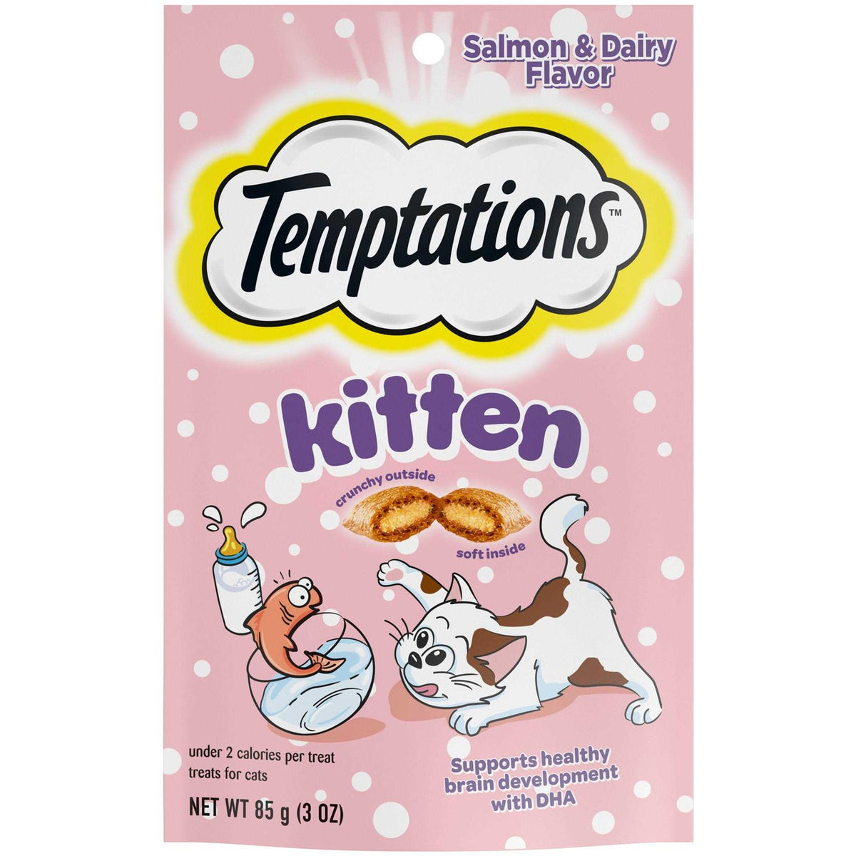 Crunchy and Soft Kitten Treats Dairy Flavor S5111