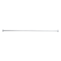 84x22 Straight Shower Rod - White X400412