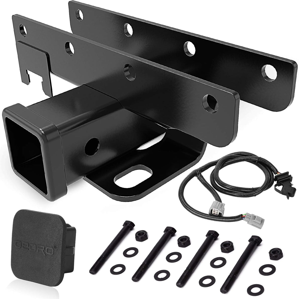 Class 3 Rear Receiver Hitch & Cover Kit, Pack of 2 E73583