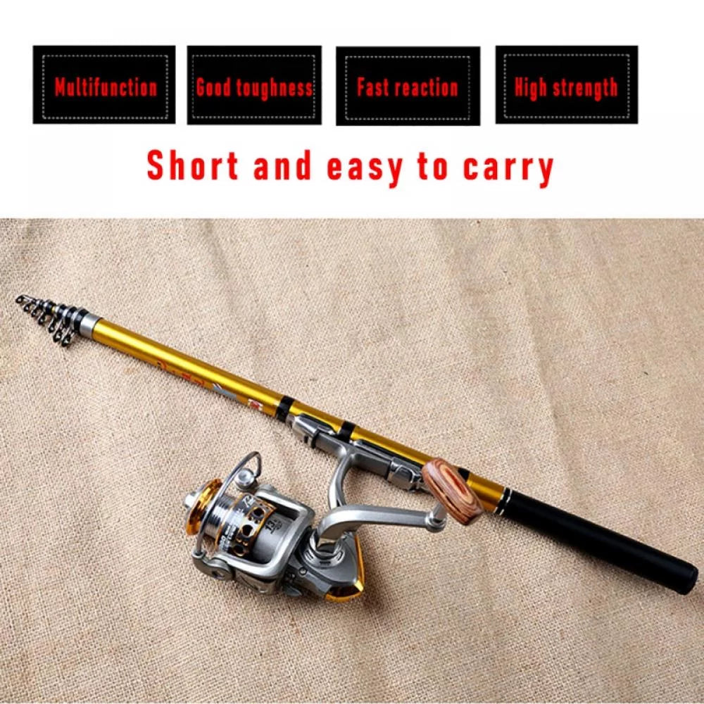 Telescopic Spinning Fishing Rod O25265
